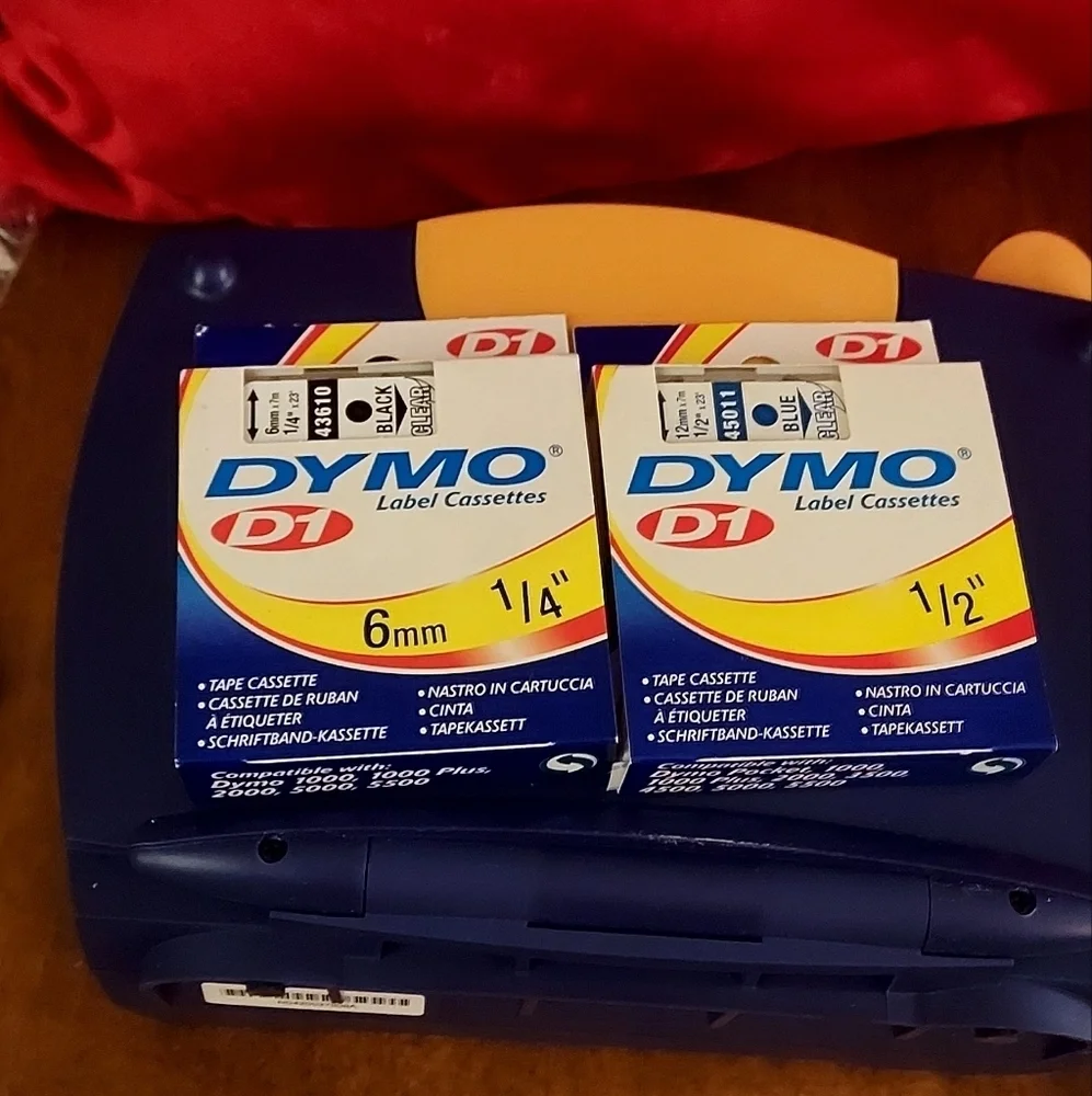NEW Vintage DYMO LabelManager 200 Electronic Labelmaker  open box